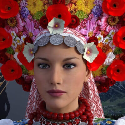 The beauty of Ukrainian women