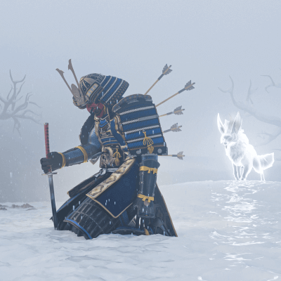 Kitsune The Frosted Spirit