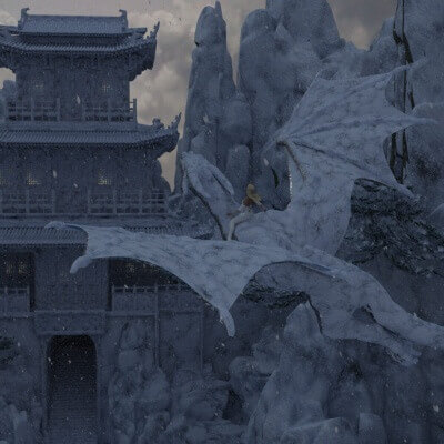 Temple of the Frost Maiden  Home of the Ice Dragon