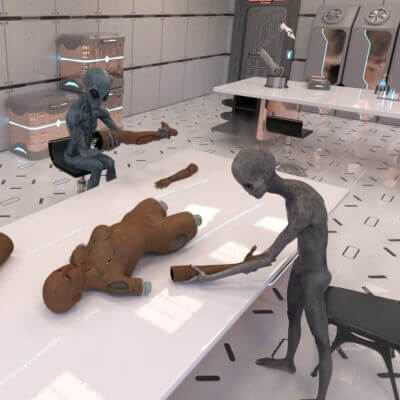 The Alien Robot Technitions.