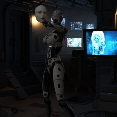 The Bot behind the Face.