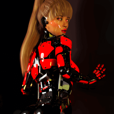 Gxddesses - Cyborgs Cake Sexy Robot II Contest Ent.2