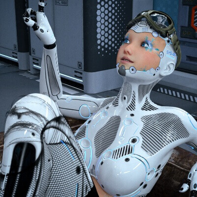 Relaxing at Orbital Station