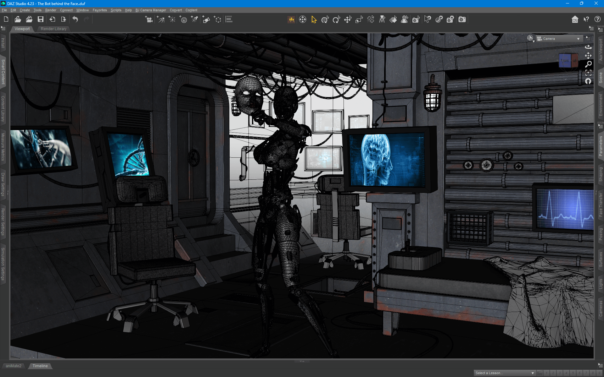 The Bot behind the Face. | RenderHub Forum