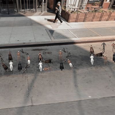 Game Development on a random street in New York