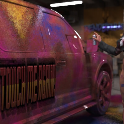 Graffiti Girl Sheridan