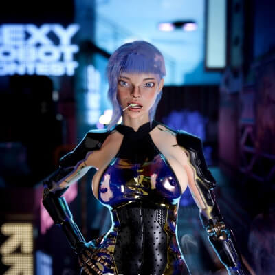Vee  The Irresistible Robot of Desire