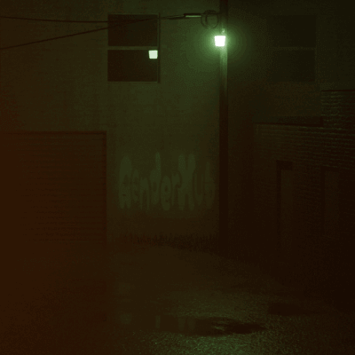 Graffiti at Night