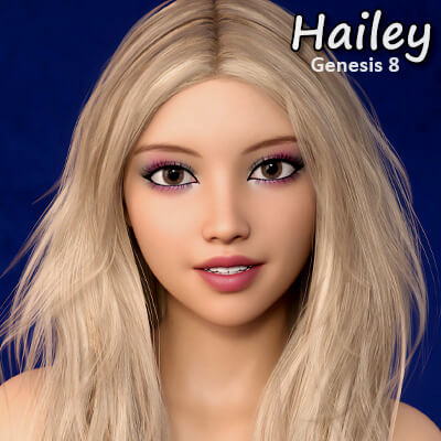FXY Hailey for Genesis 8 Female by Foxy 3D