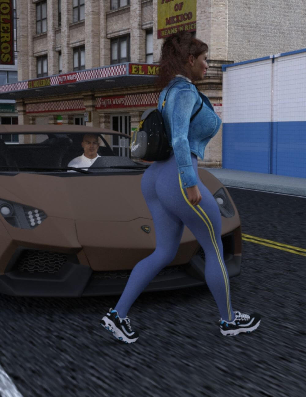 Marixa 3D Render, Digital Art by franco