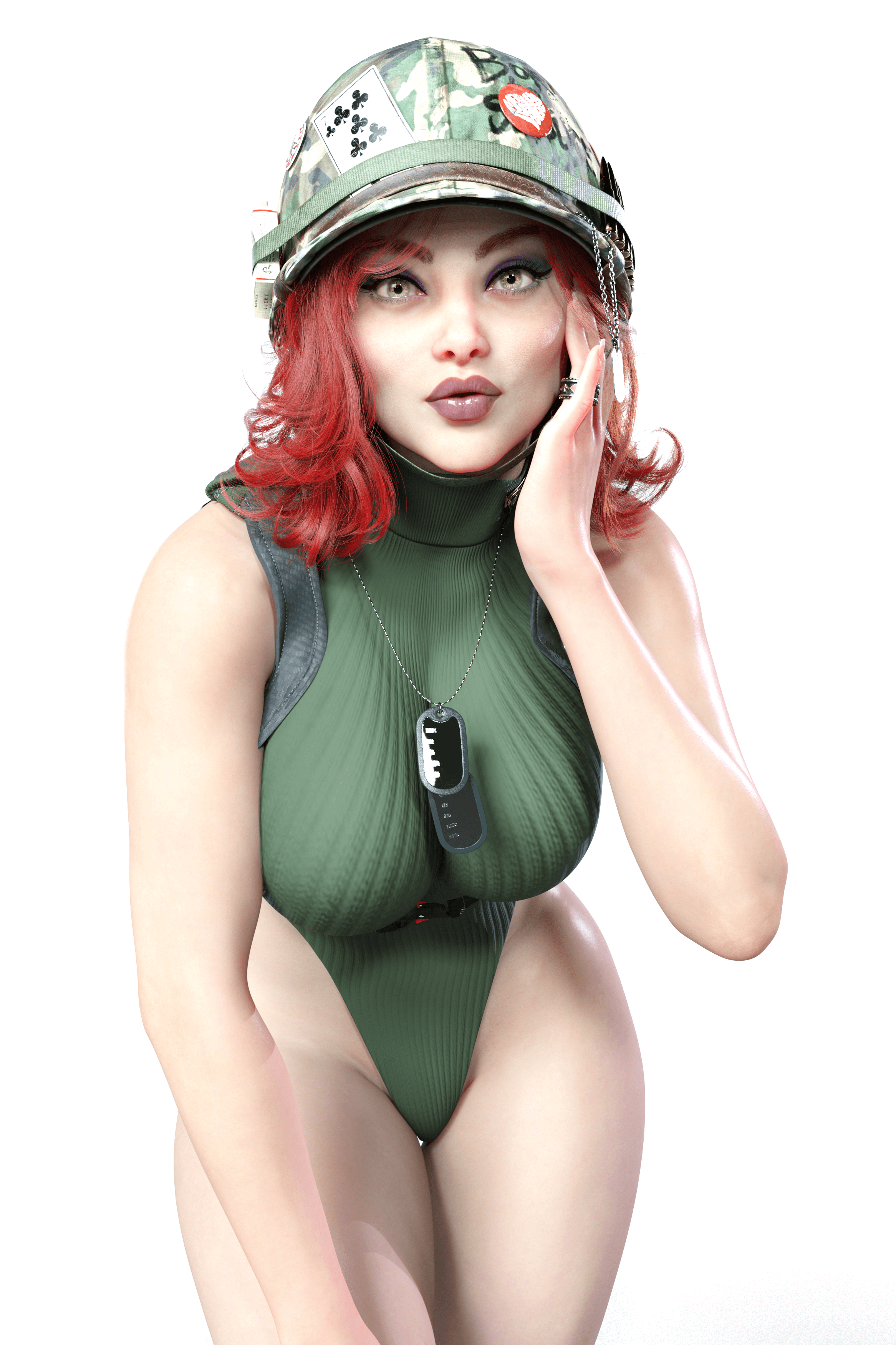 Born to Seduce 3D Render, Digital Art by francobel