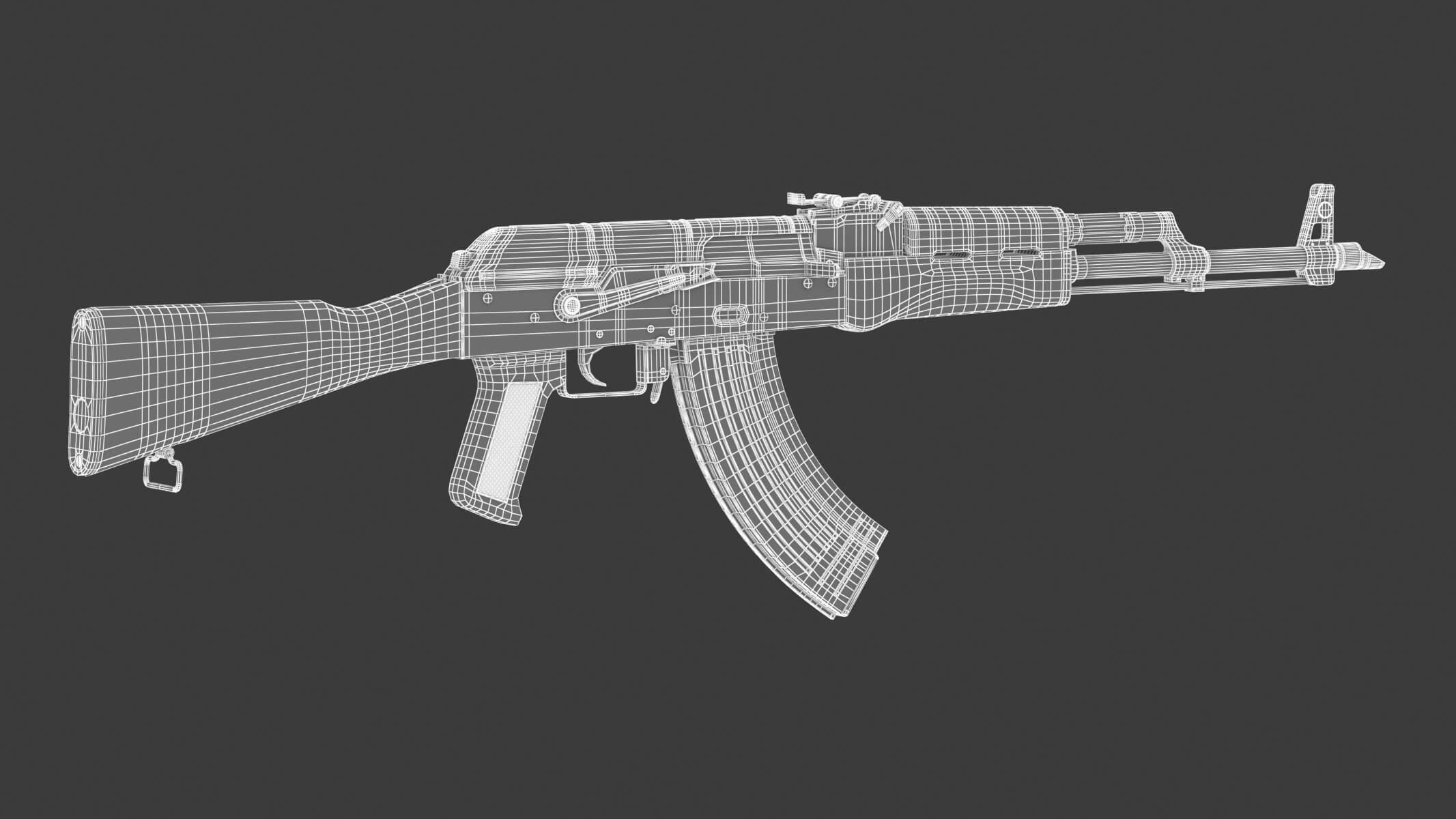 AKM - 3D Model by frezzy
