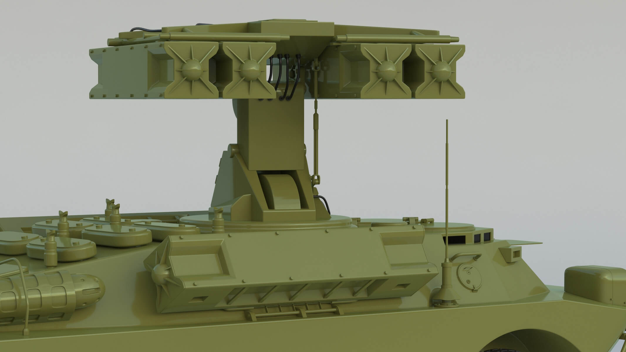 9K31 Strela1 3D Model by frezzy