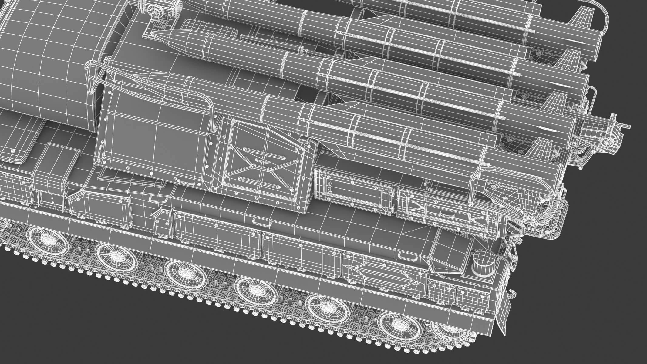 9K37 Buk Missile System (SA-11) 3D Model by frezzy