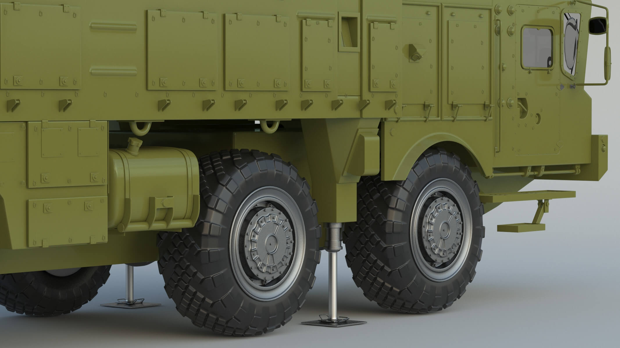 9K720 Iskander 3D Model by frezzy