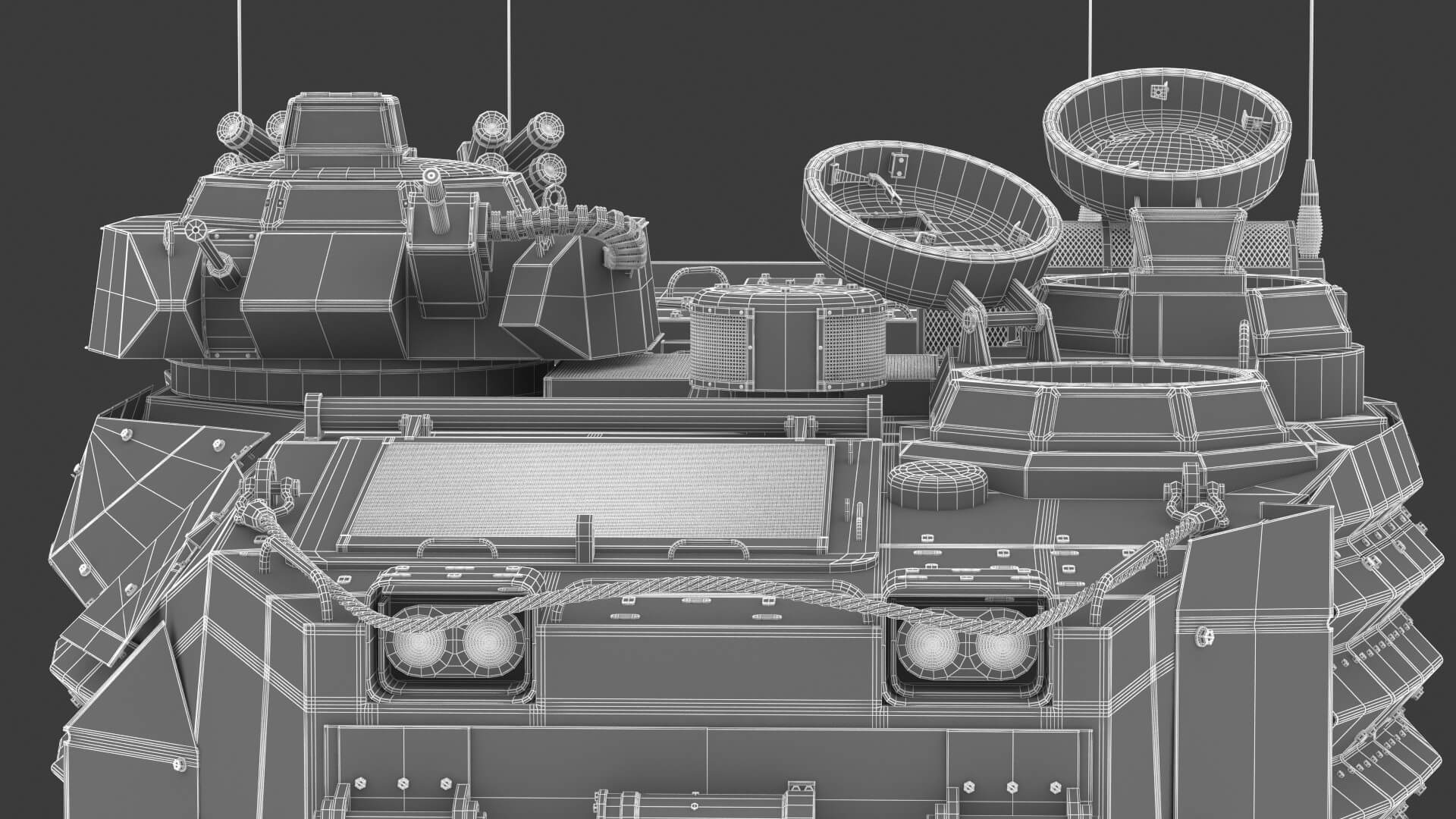 Legend Productions 1/35 AAVP-7A1 Amphibious Troop Transport Stowage Set No.2 – Resin & PE – LF1241