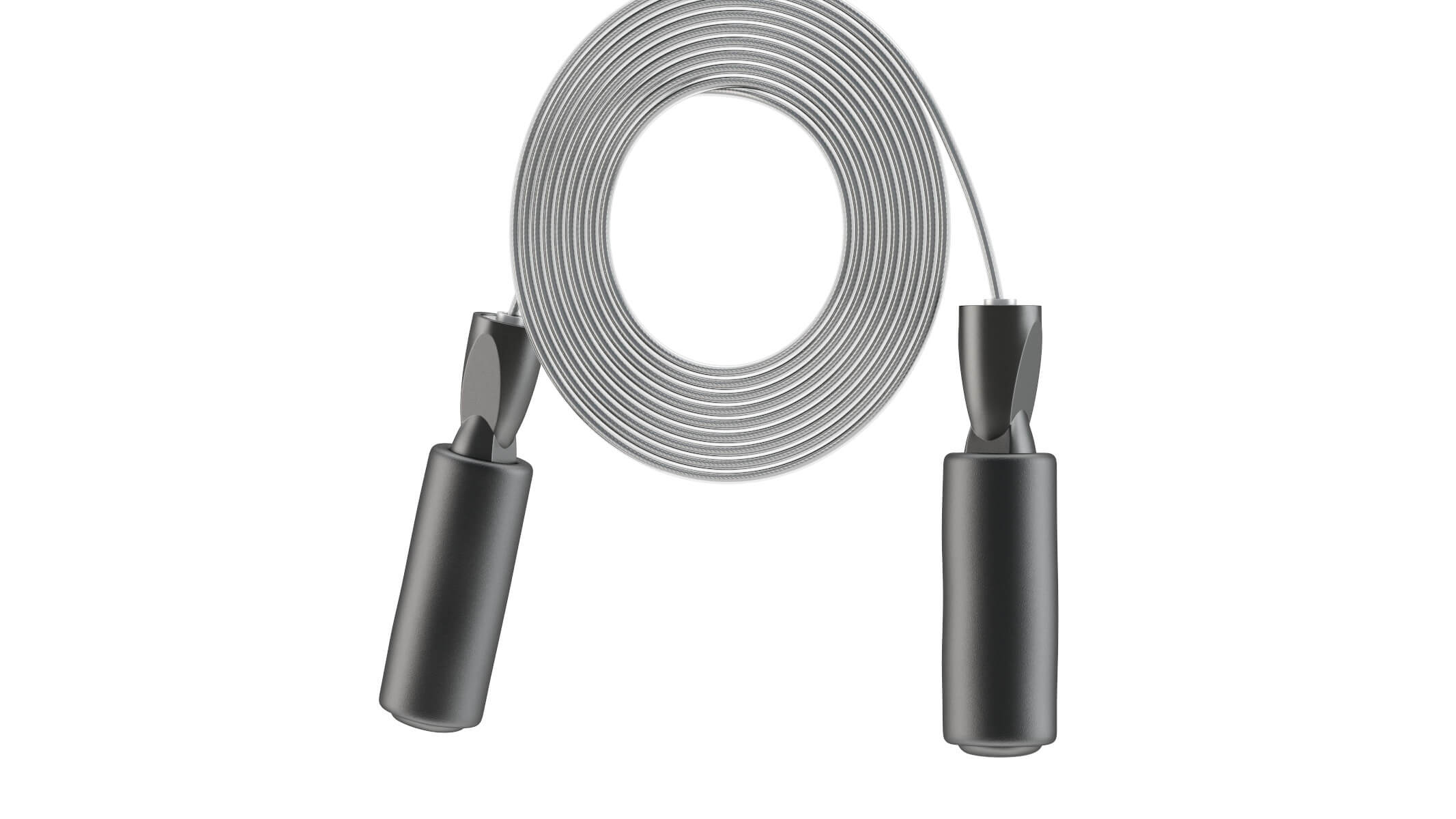 Adjustable Steel Wire Jump Rope 3D Model by frezzy