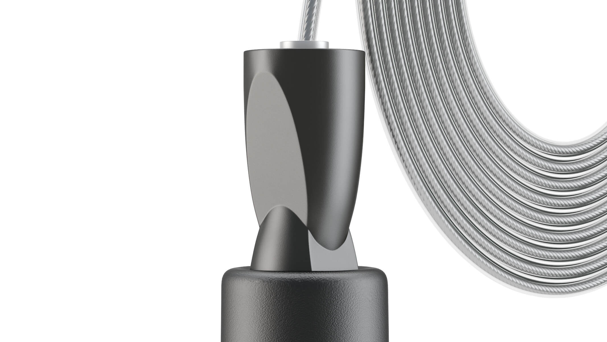 Adjustable Steel Wire Jump Rope 3D Model by frezzy