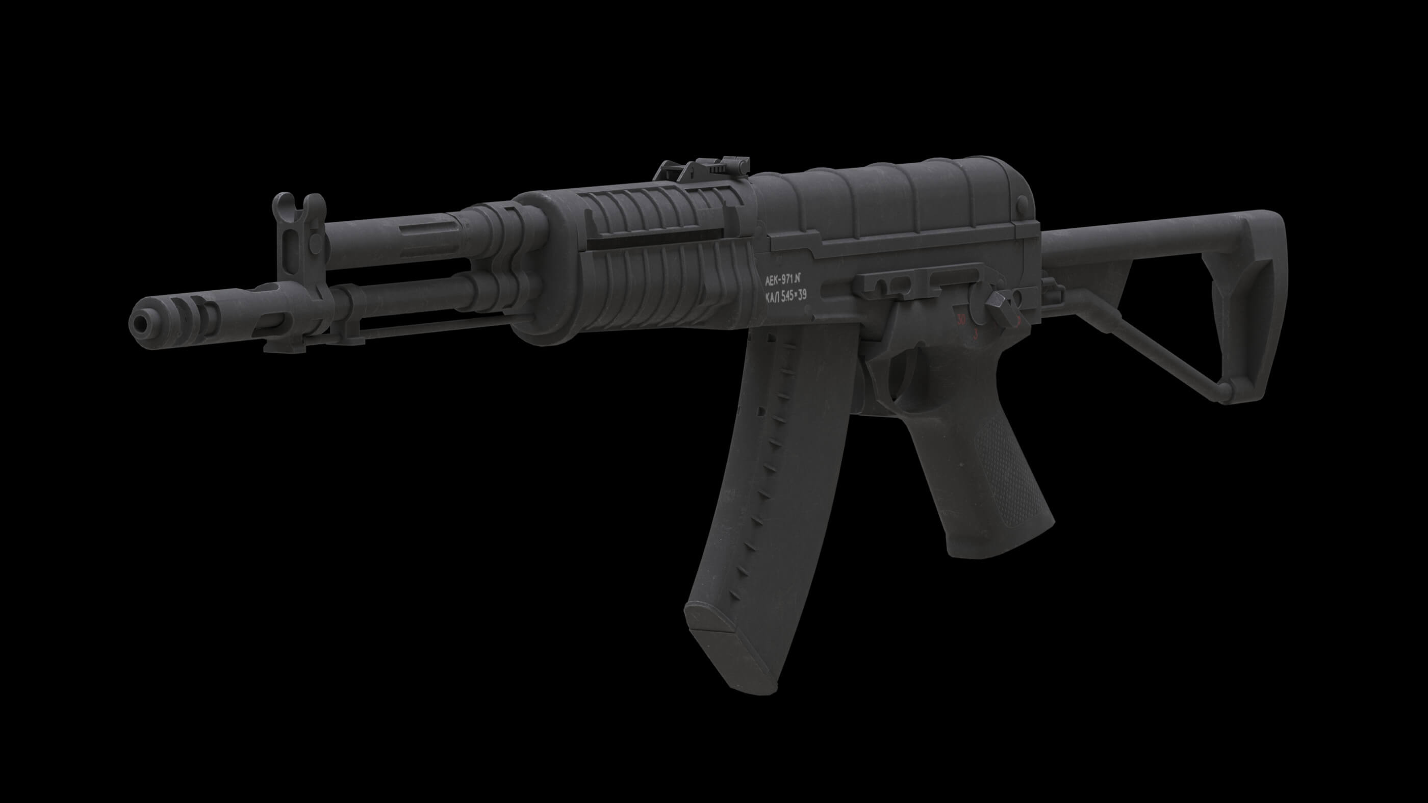 AEK 971 3D Model by frezzy