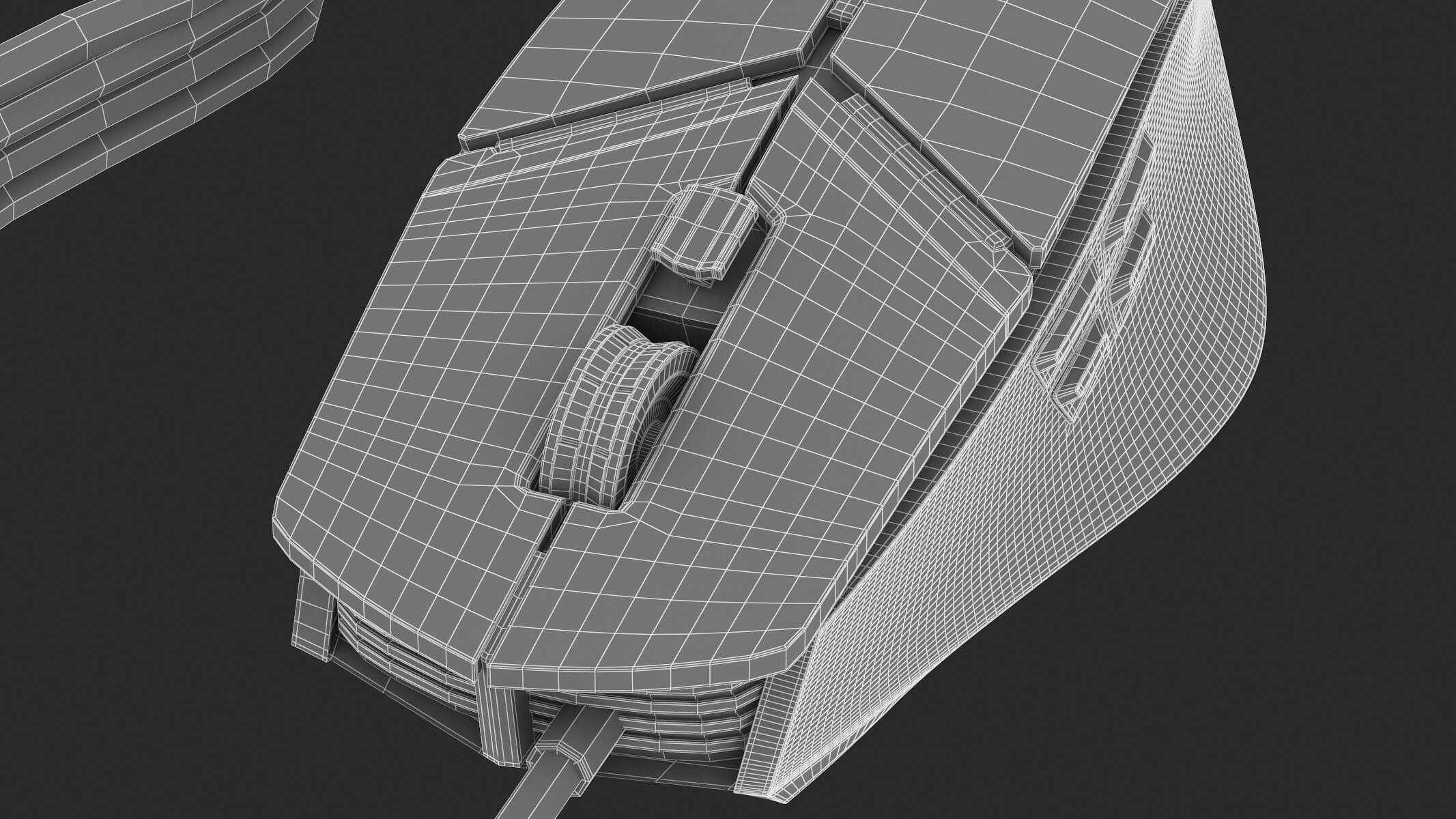 Alienware Elite Gaming Mouse AW959 3D Model by frezzy