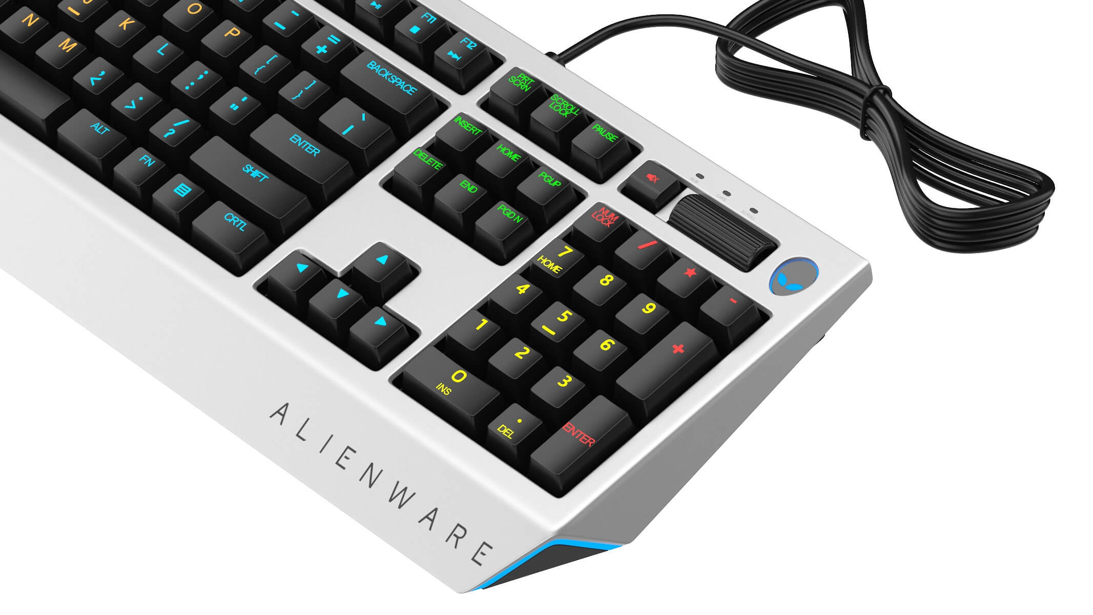 Alienware Pro Gaming Keyboard AW768 - 3D Model by frezzy