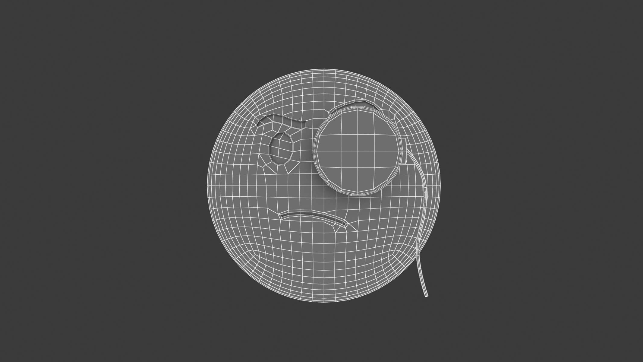 Face With Monocle - 3D Model by frezzy