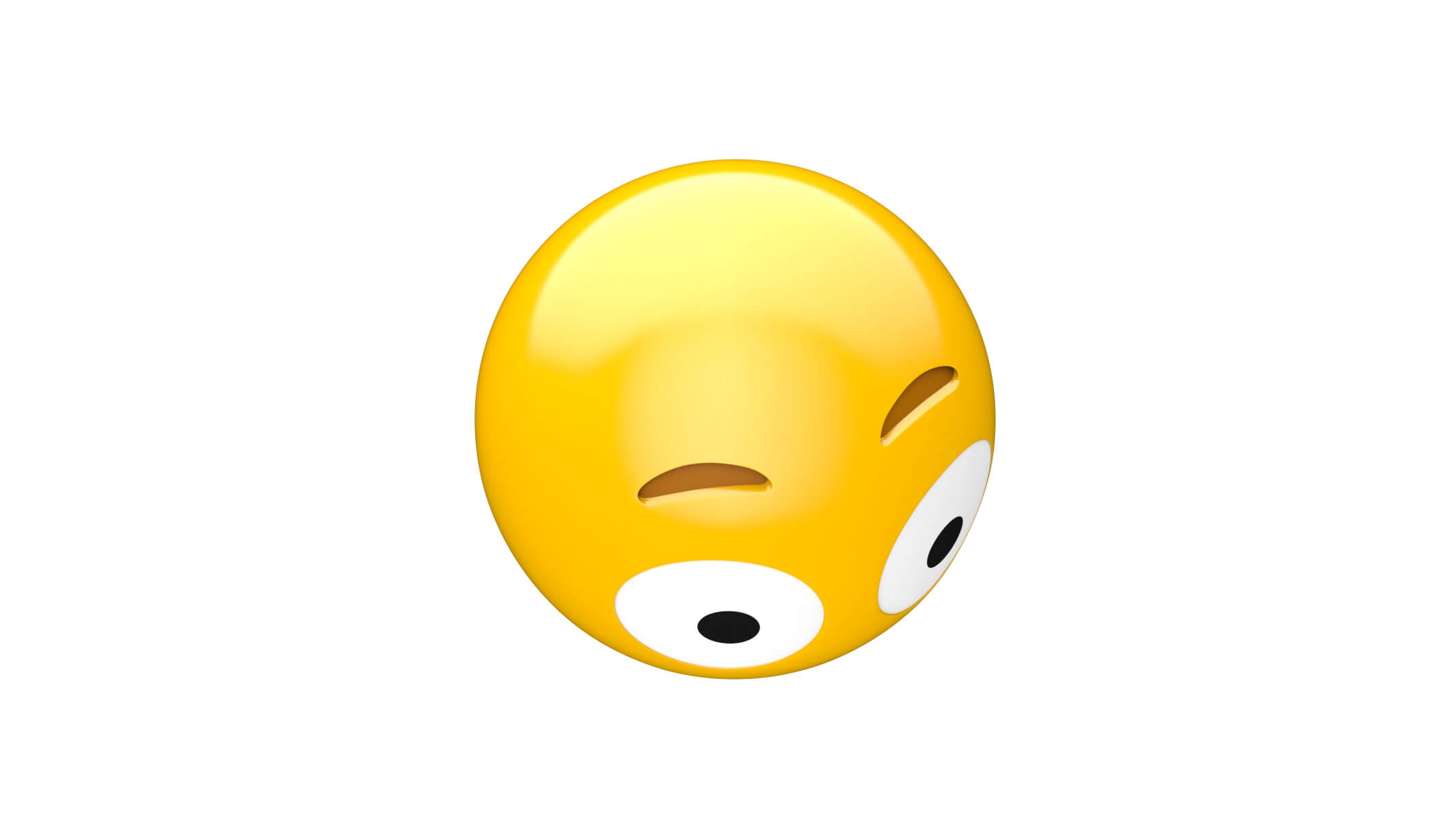 Flushed Face 3D Model by frezzy