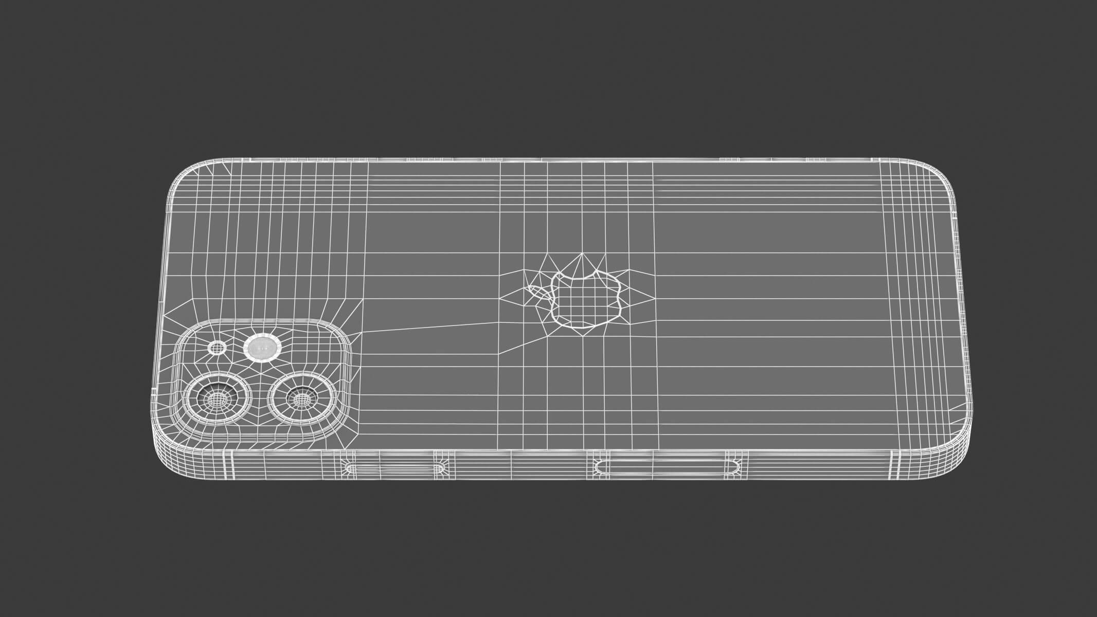 Apple IPhone 12 Blue 3D Model by frezzy