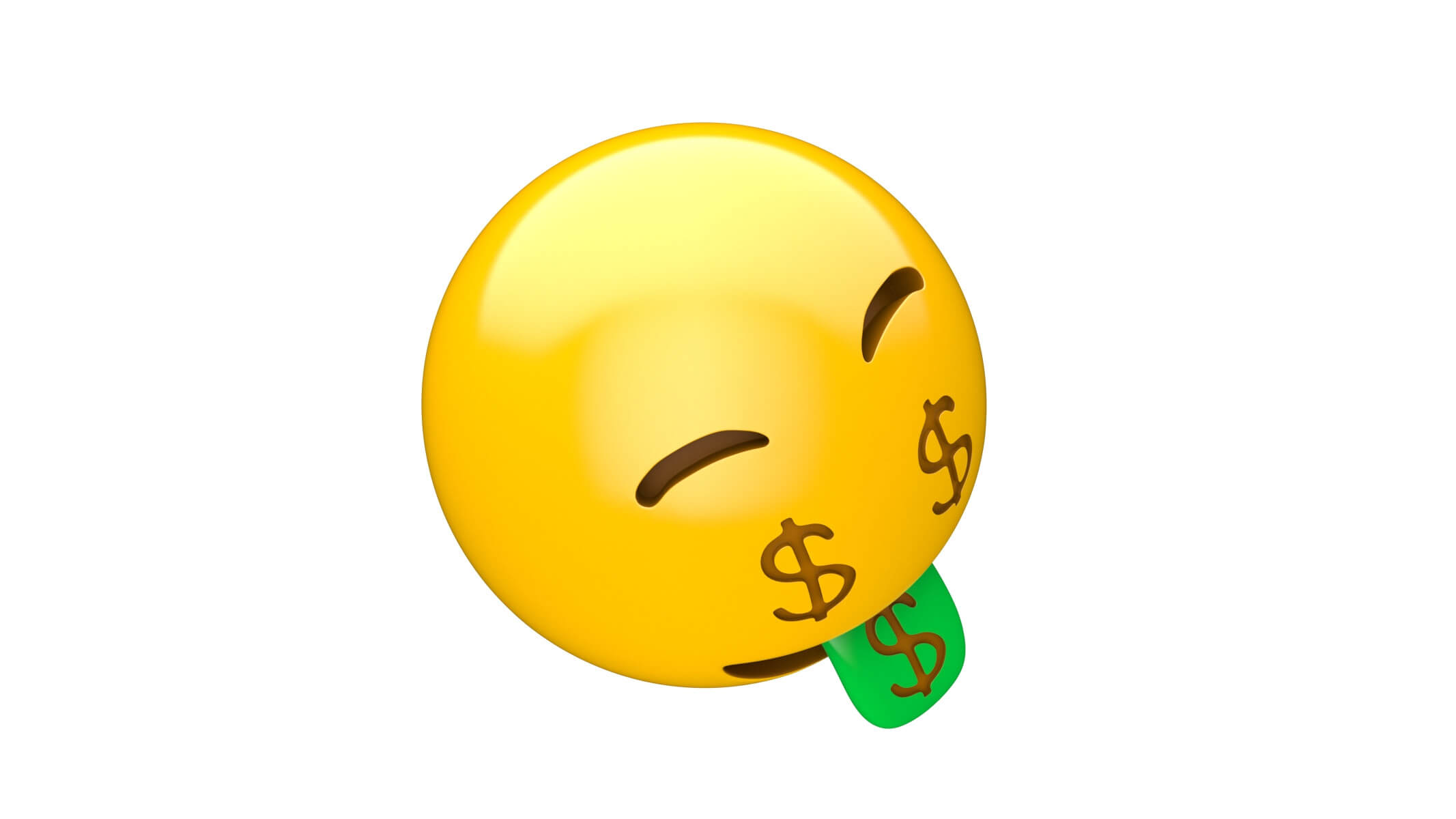 Money Mouth Face Emoji Clipart