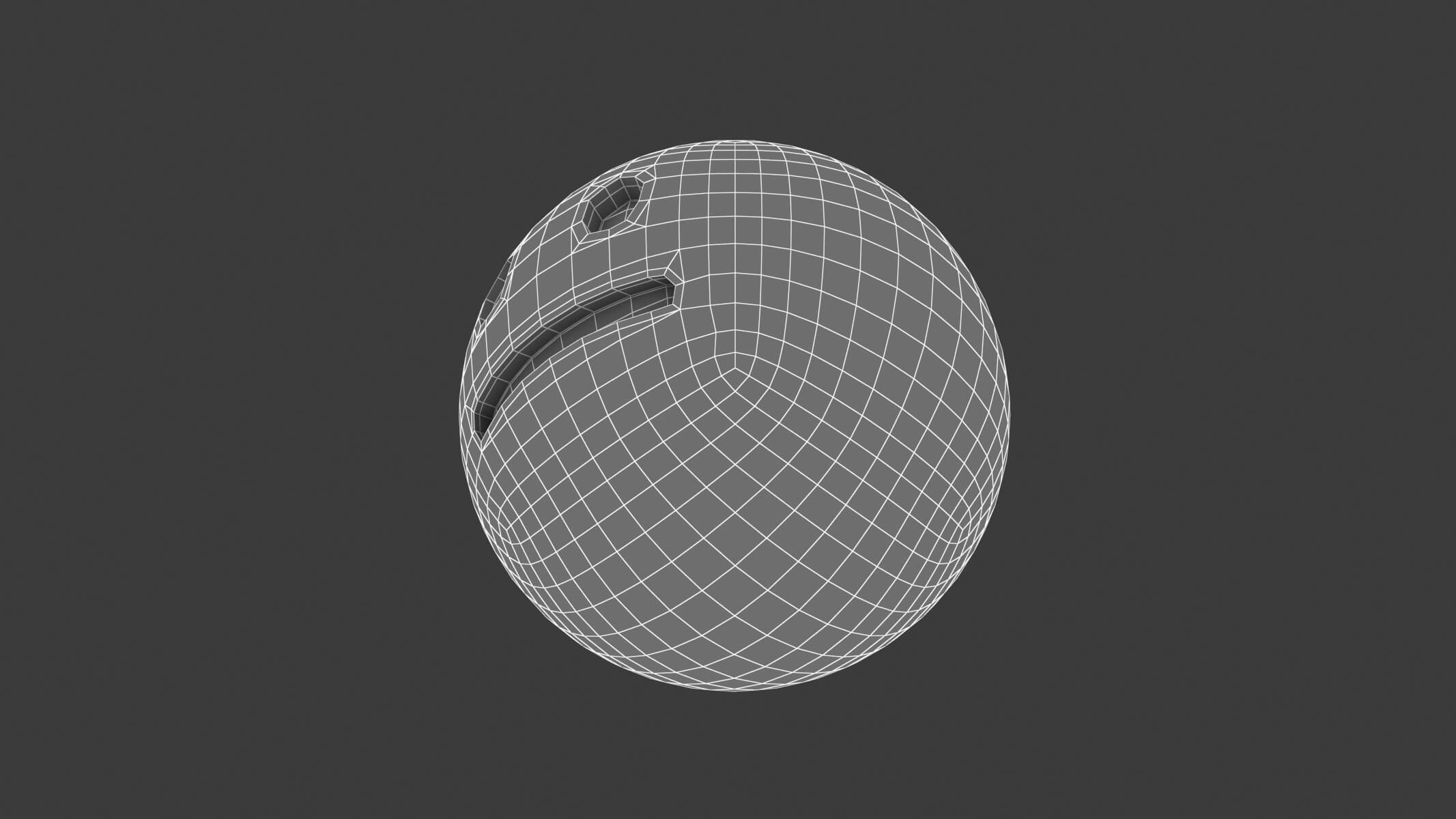 Neutral Face 3D Model by frezzy