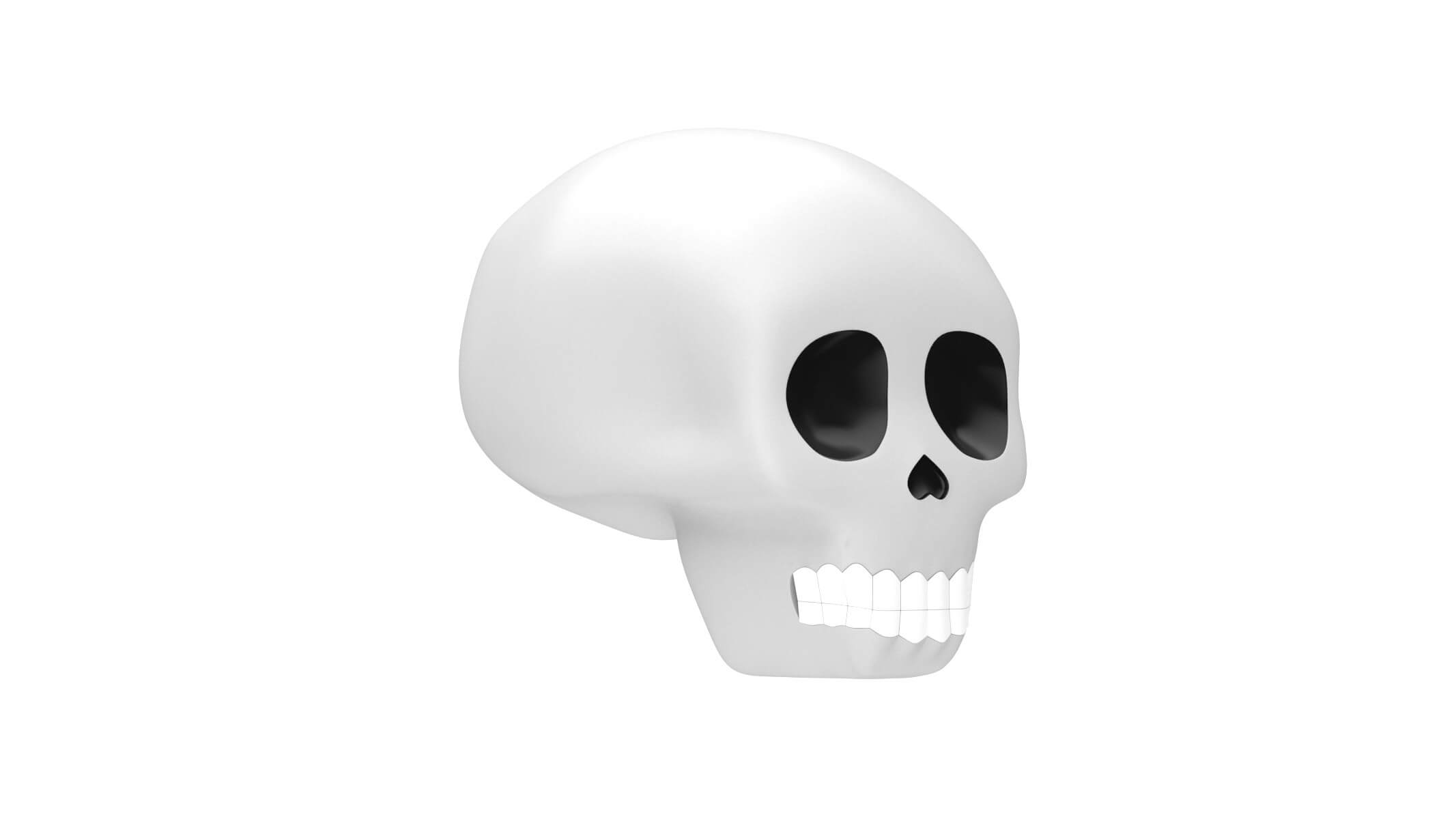 Apple Skull - 3D Model by frezzy