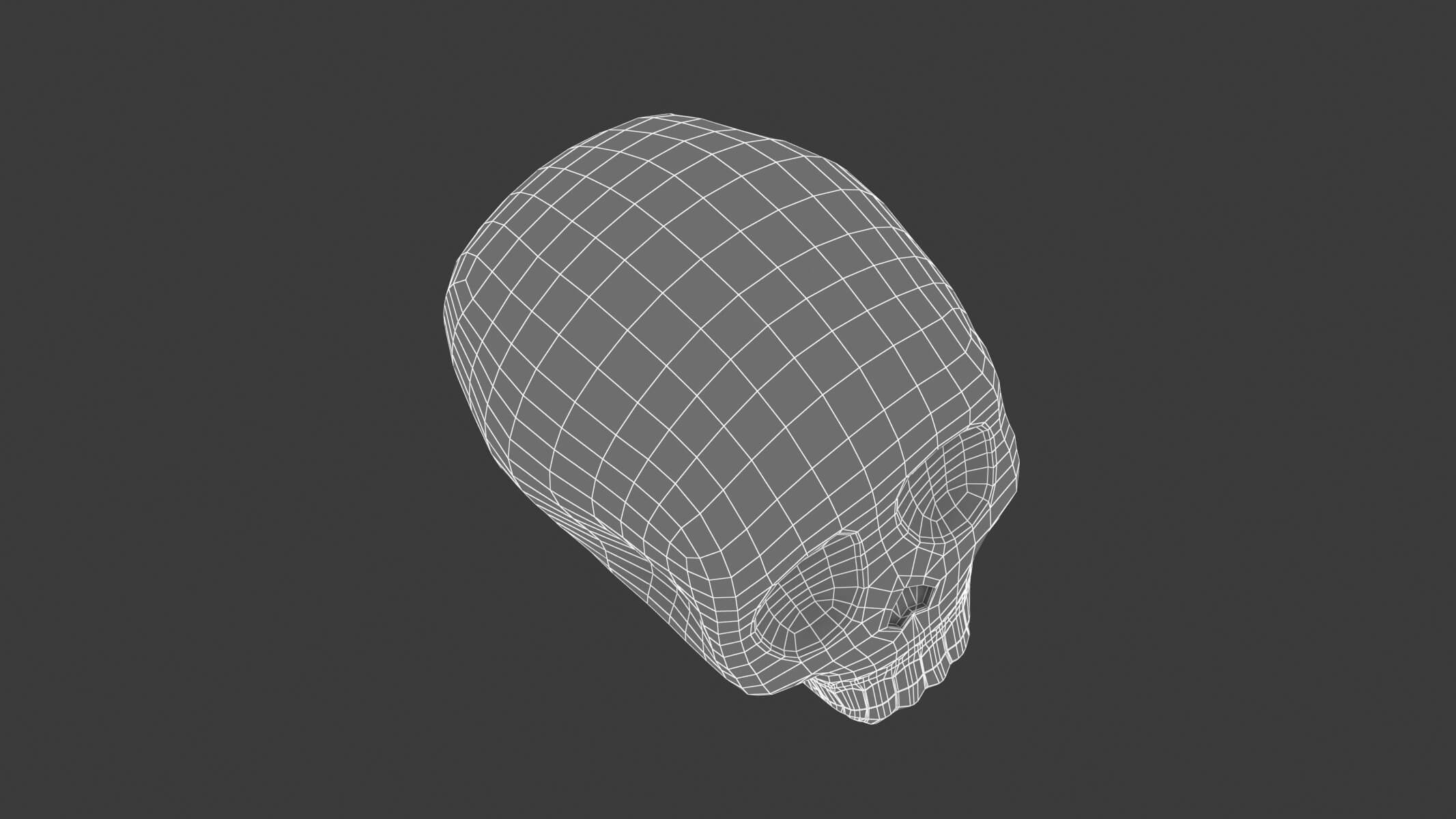Apple Skull - 3D Model by frezzy