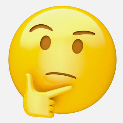 Thinking Face - 3D Model by frezzy