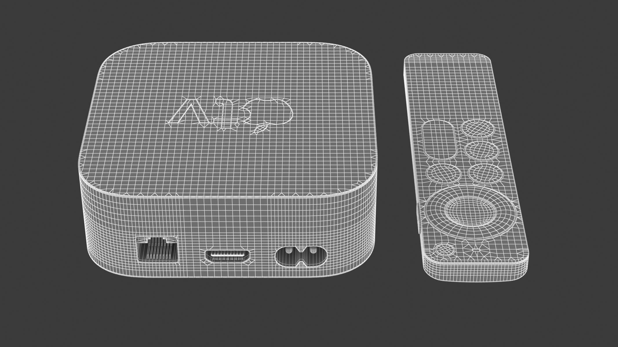 Apple TV 4K 2021 - 3D Model by frezzy