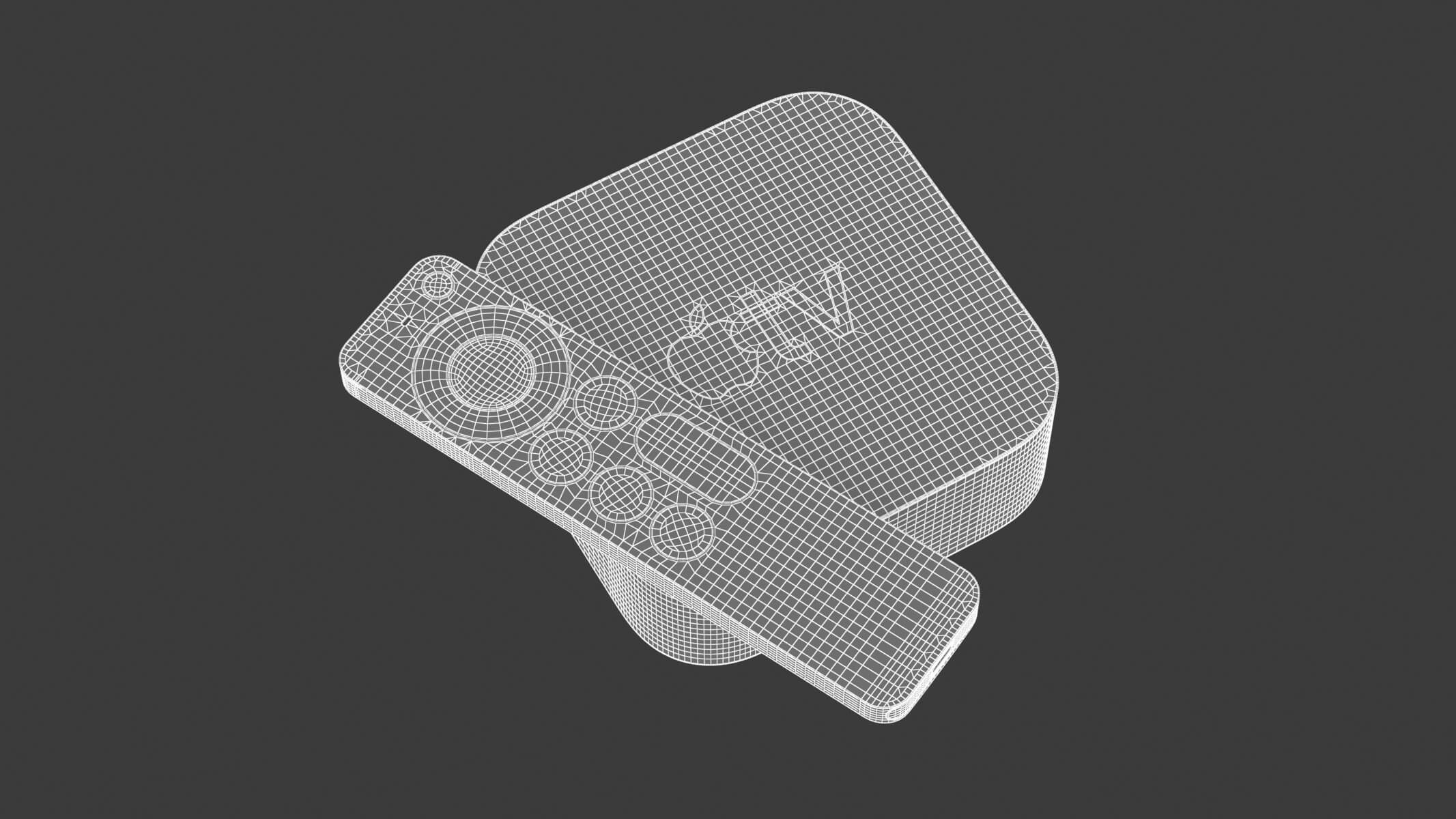 Apple TV 4K 2021 - 3D Model by frezzy