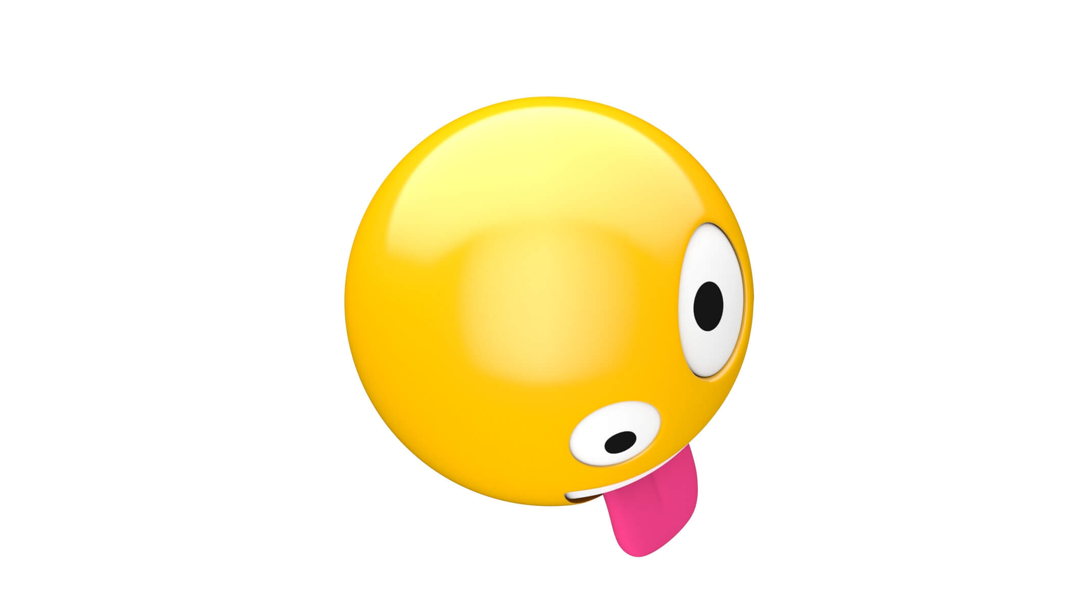 Zany Face 3D Model by frezzy