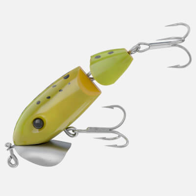 Arbogast Jitterbug – Esca Da Pesca Topwater, Leggendaria, Con Doppio Gancio E Suono Ritmico - 4