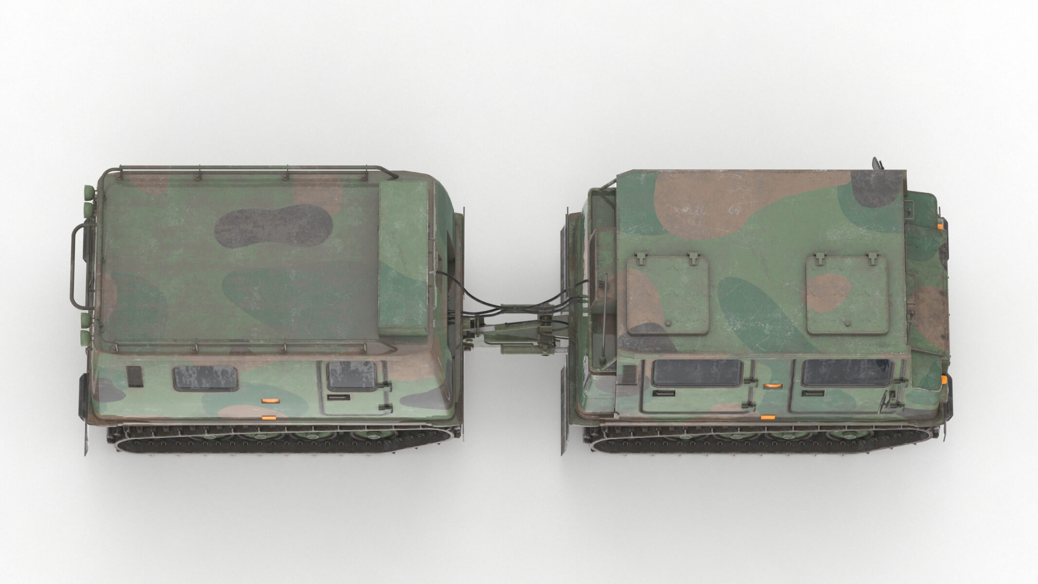 Bandvagn 206 3D Model by frezzy