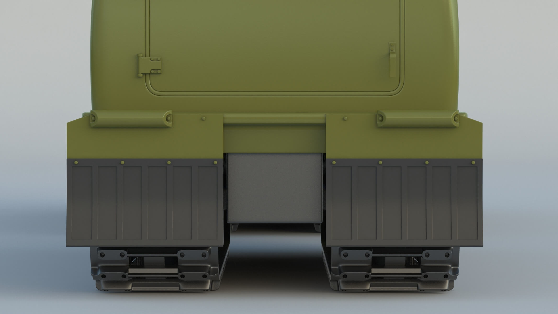 Bandvagn 206 3D Model by frezzy