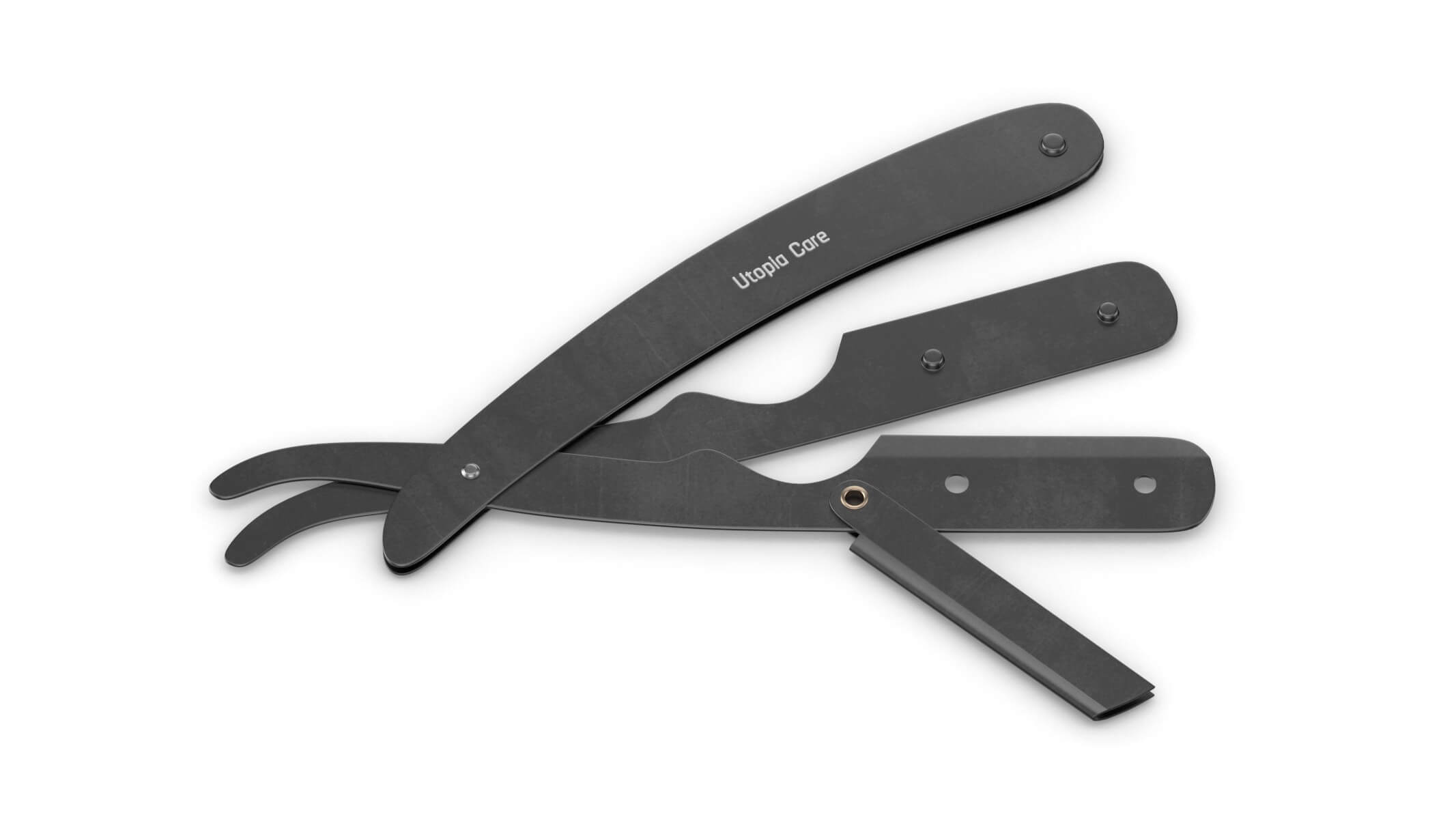Barber Straight Edge Razor 3D Model by frezzy