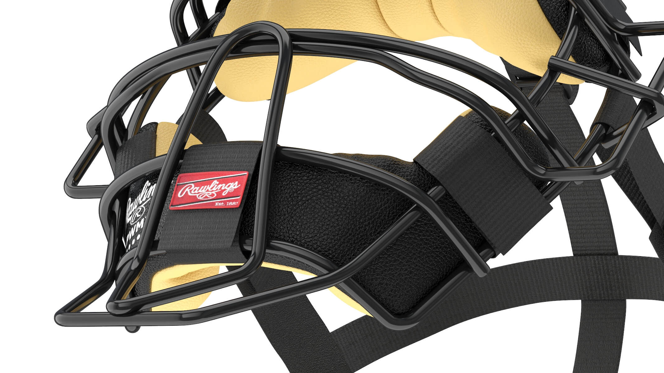 Baseball Catcher Mask 3D Model by frezzy