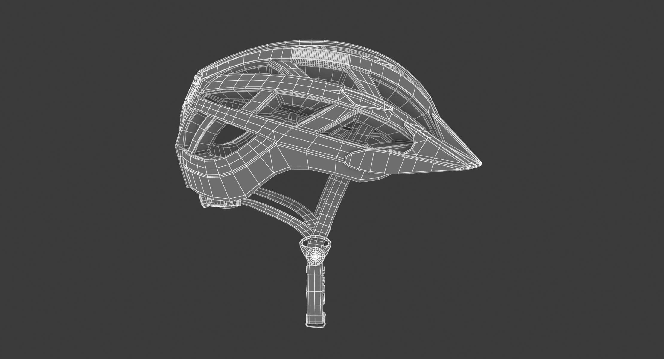 Bike Helmet 3D Model by frezzy