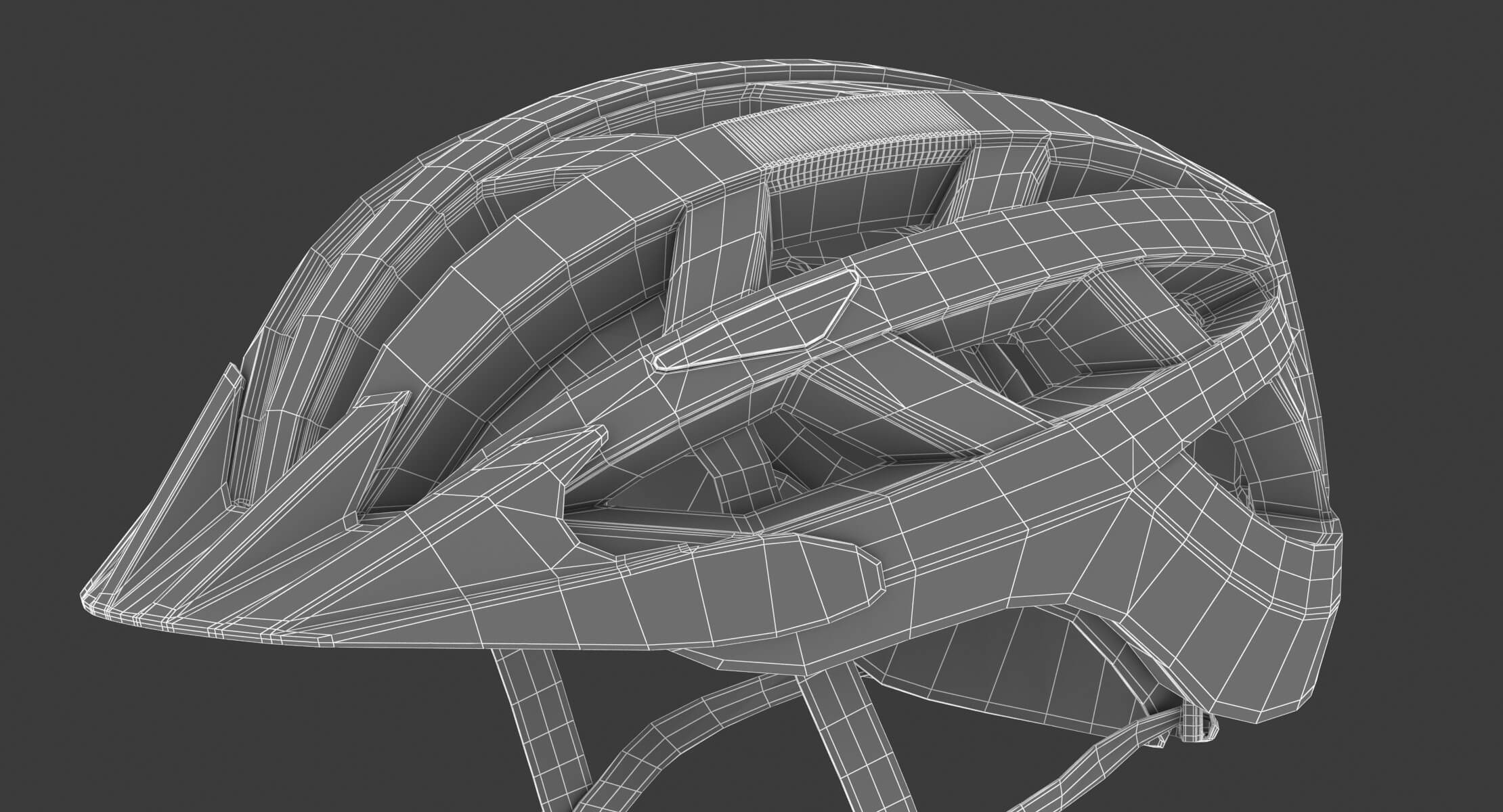 Bike Helmet 3D Model by frezzy