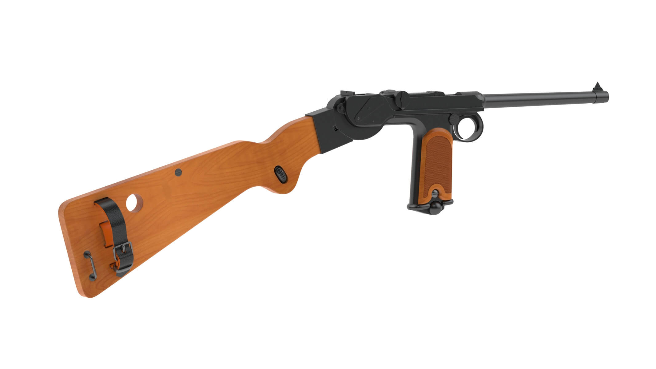 Borchardt C-93 3D Model by frezzy