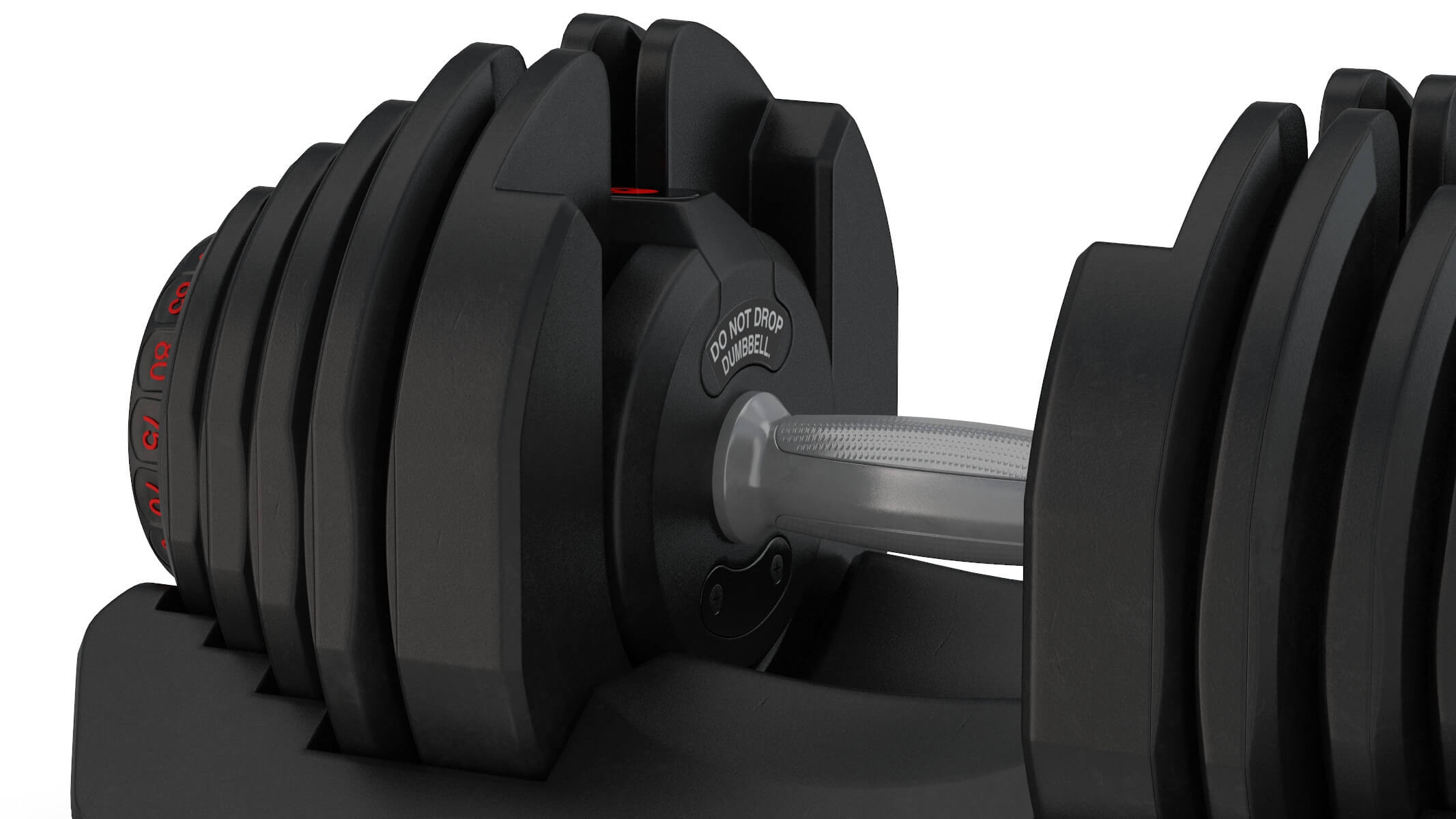Bowflex Selecttech 1090i Dumbbells 3D Model by frezzy