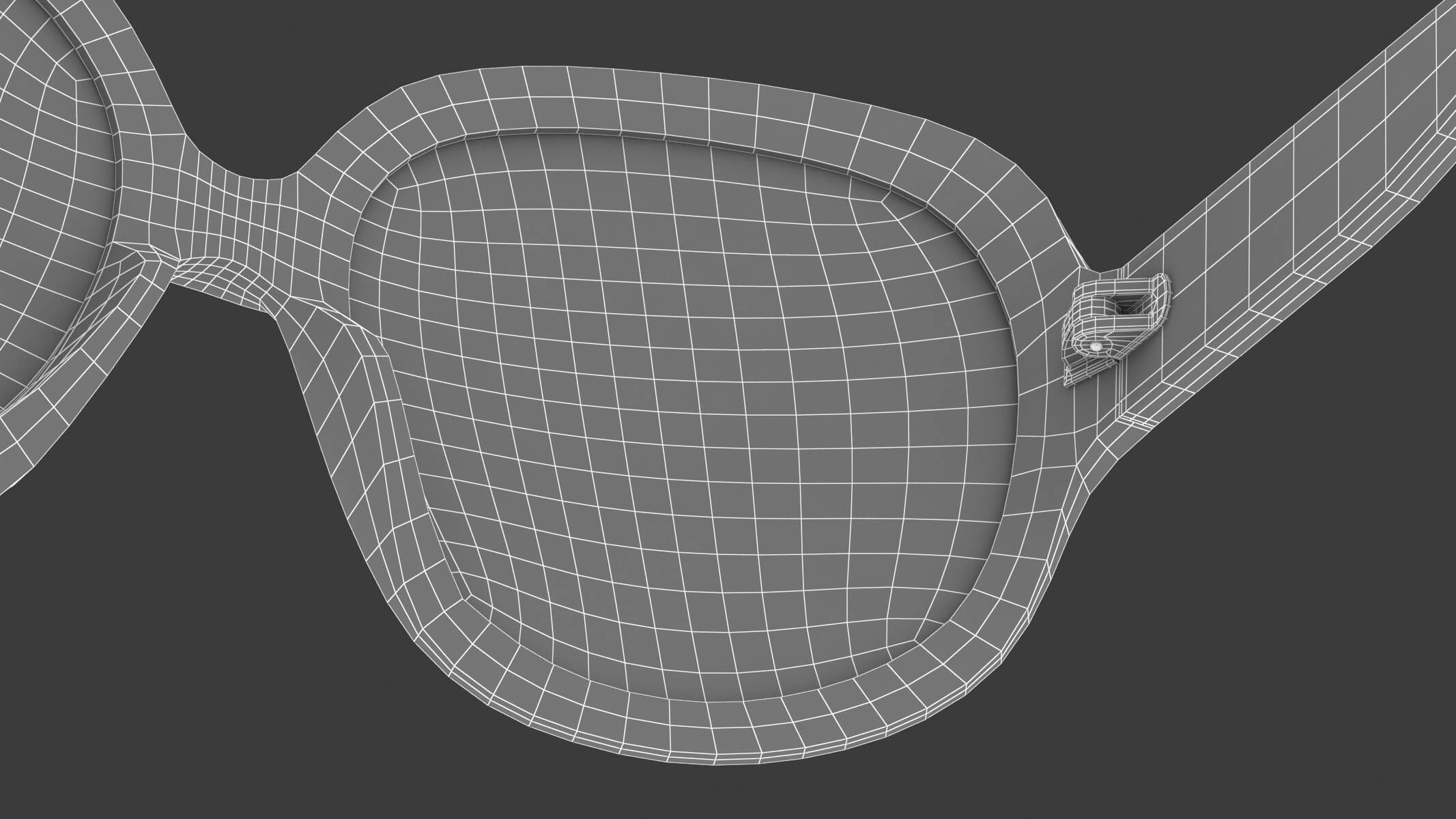 BugEye Glasses 3D Model by frezzy