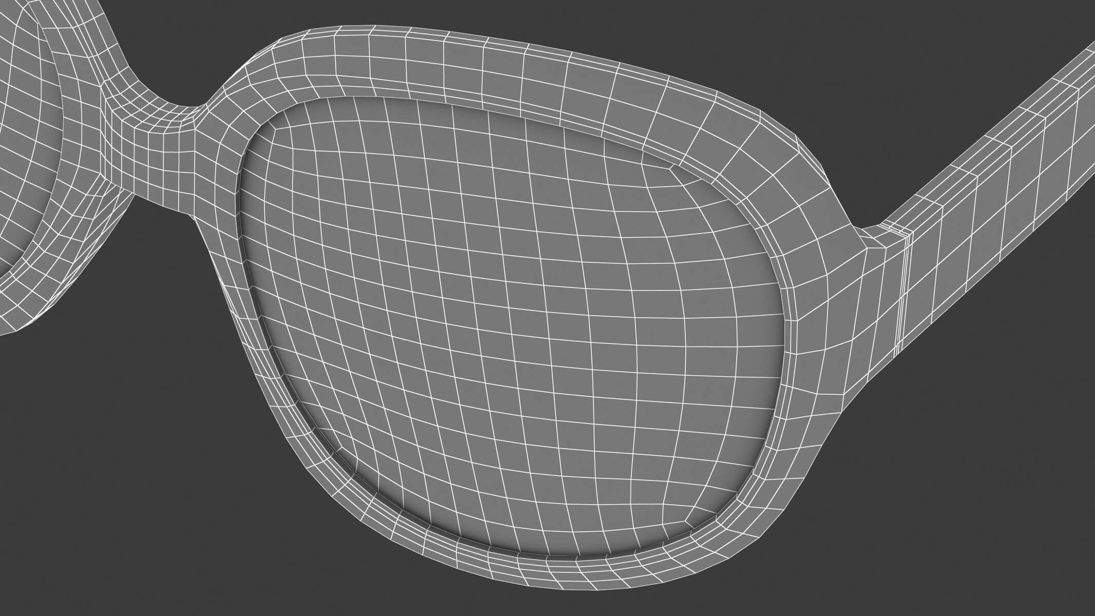 BugEye Glasses 3D Model by frezzy