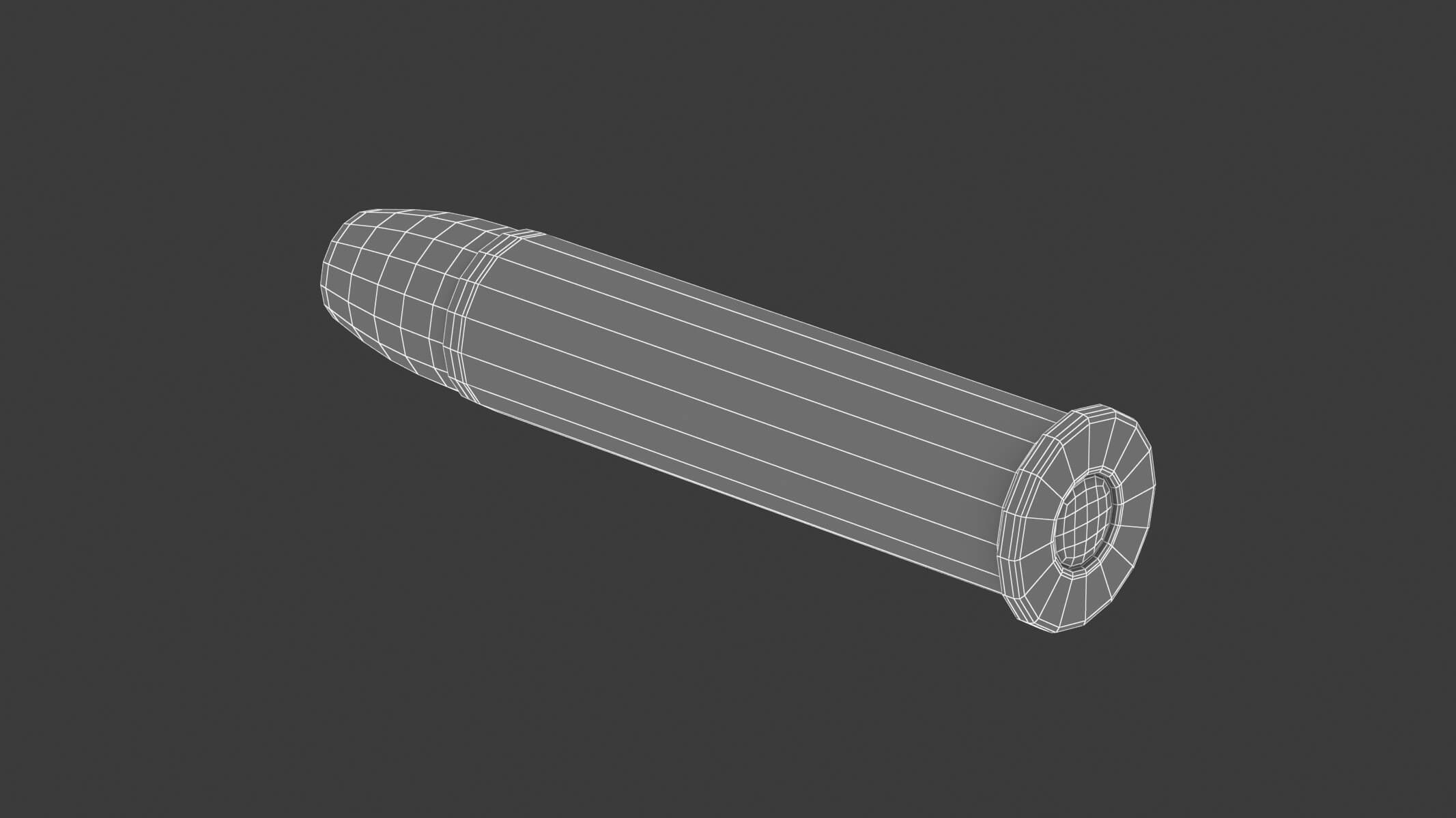 Bullet .4570 3D Model by frezzy