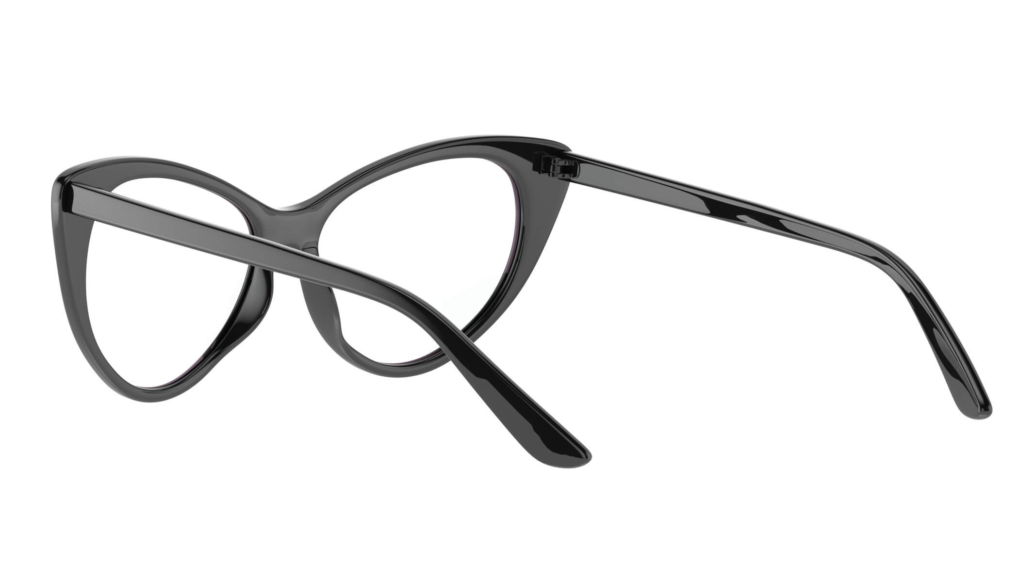 Cat Eye Glasses 3D Model by frezzy