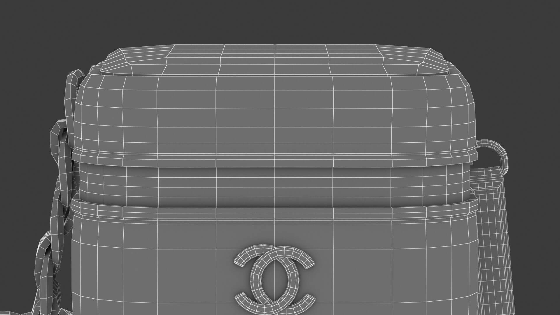 Chanel Clutch With Handle 3D Model by frezzy